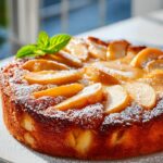 Apfelkuchen mit Vanillepudding – zum Verrücktwerden gut!