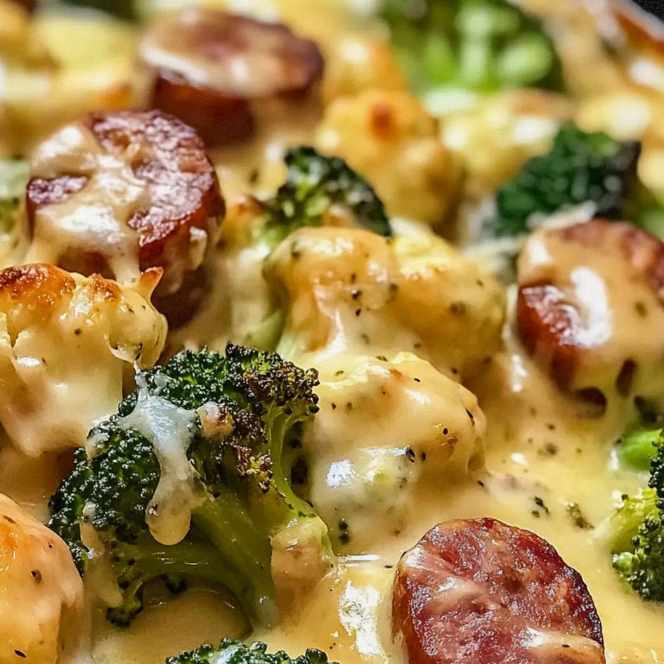 Brokkoli und Blumenkohl: Ein cremiges Keto-Gratin – Schritt 2