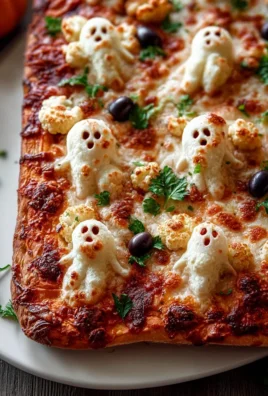 Cemetery Flatbread Pizza: Gruseliger Genuss für Halloween