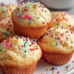 Genuss pur: Mini Funfetti Joghurt Muffins – kinderleicht & lecker!