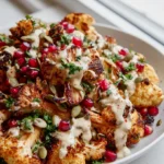 Gerösteter Blumenkohl Tahini Salat: Schnell & Lecker!