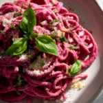 Gesunde Vegane Pink Pasta: Schnell, gesund & super lecker!