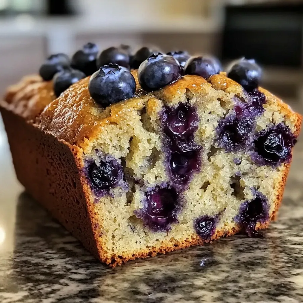 Glutenfreies Blaubeer-Bananenbrot für den perfekten Snack