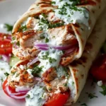 Griechische Kipwraps mit Tzatziki – Einfaches Rezept!