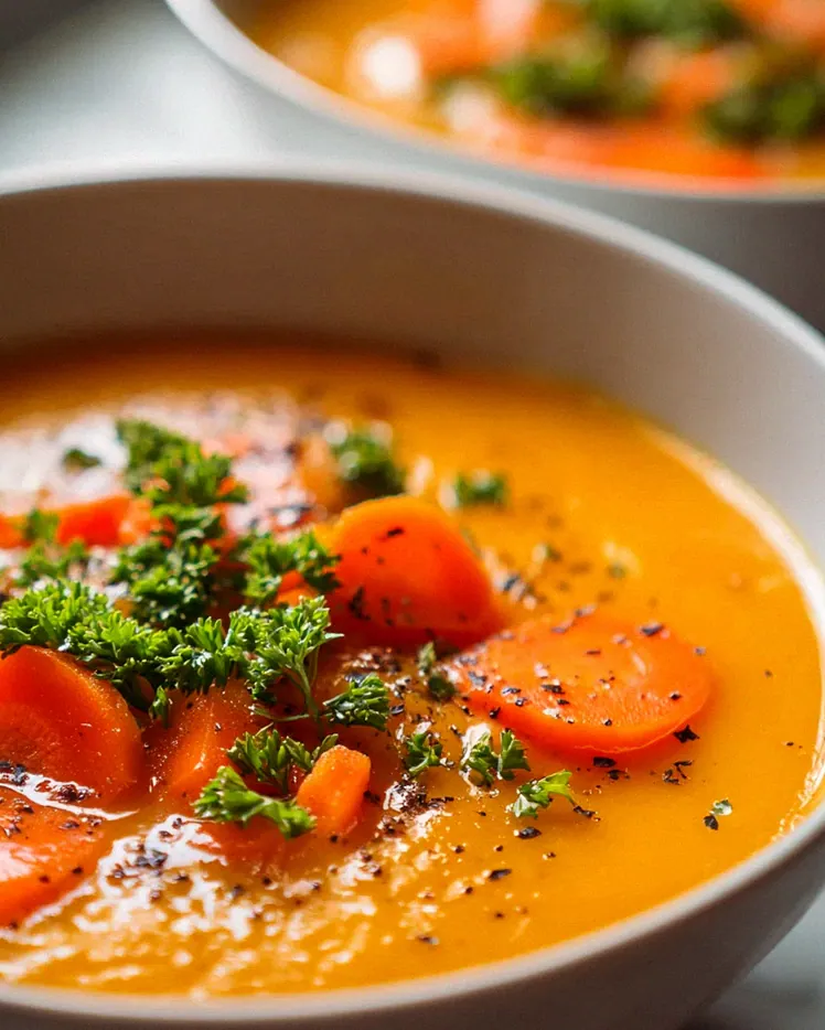 Herbstliche Hokkaido Kürbissuppe mit Karotten & Kartoffeln – Schritt 2