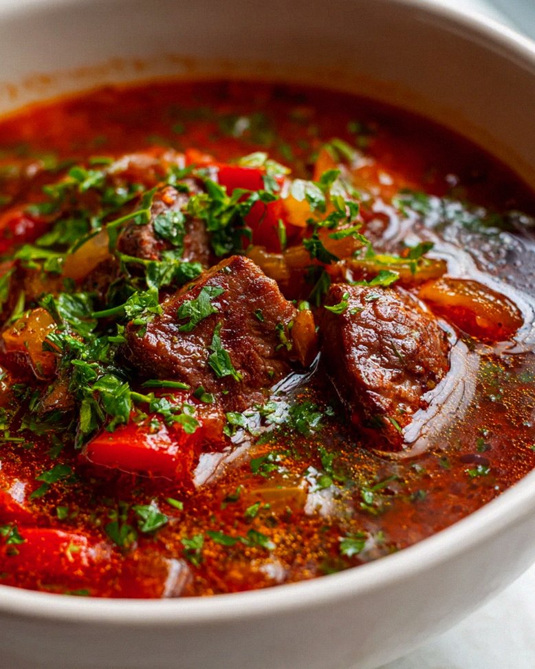 Herzhafte Low Carb Gulaschsuppe ohne Kartoffeln – Perfekt!