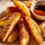 Knusprige Air Fryer Apfel-Pommes: Süßer Snack leicht gemacht!