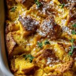 Kürbis French Toast Auflauf: Perfekt für große Runden!