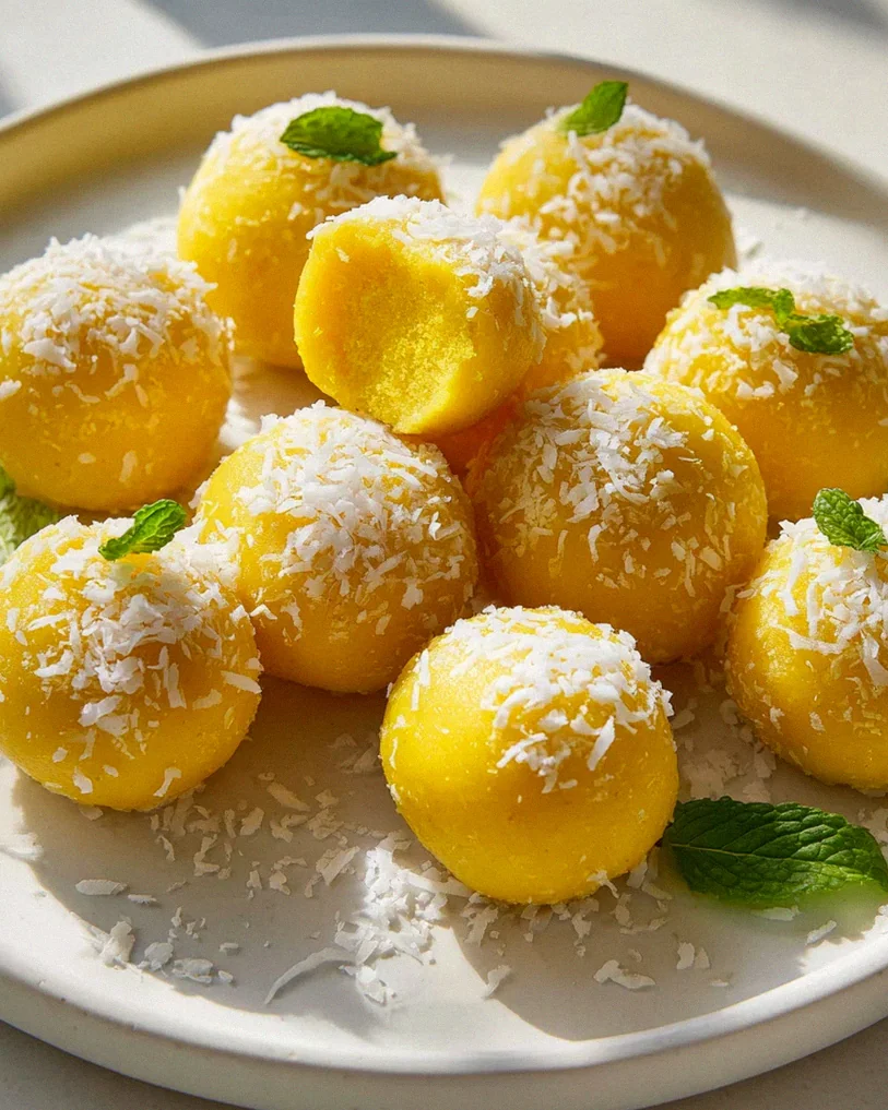 Mango Delight Truffles: Erfrischende Sommer-Schokoladenpralinen