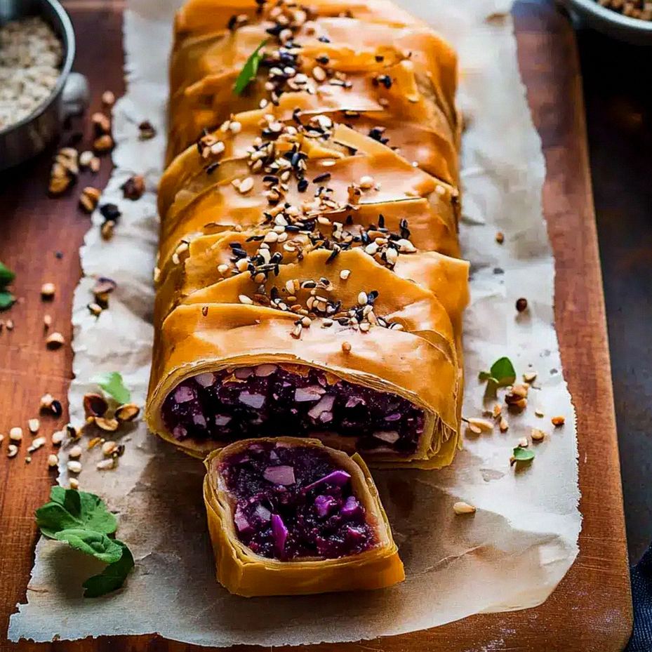 Rotkohlstrudel