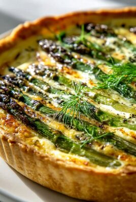 Spargel Quiche mit grünem Spargel - Köstliches Rezept entdecken!
