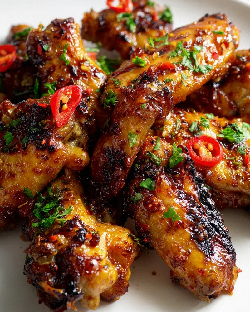 Spicy Chicken Wings vom Grill – Knusprig und würzig genießen!