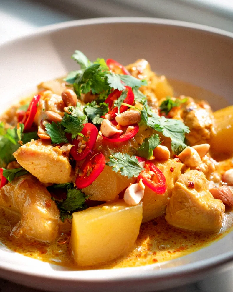 Thai Gelbes Hühnercurry mit Kartoffeln – Exotischer Genuss! – Schritt 2