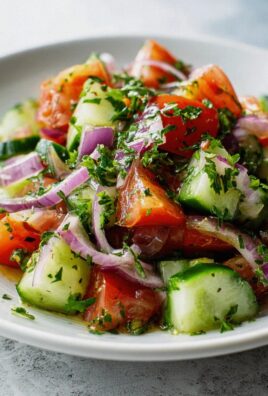 Tomaten Gurken Salat: Das frische Sommerrezept!