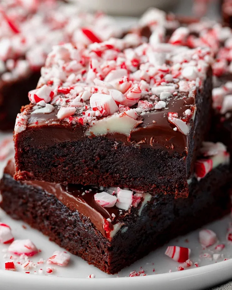 Ultimatives Peppermint Bark Brownies Rezept – Festlicher Genuss!